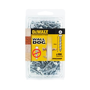 Wall-Dog Schroefankers Bolkop