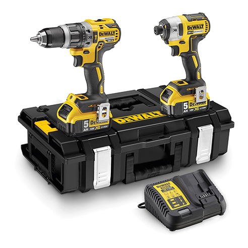 18v voordeelset schroef/slagschroef