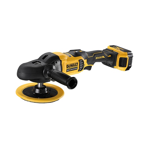 18V XR Brushless Haakse polijstmachine 125-180mm 2x 5.0Ah in TSTAK