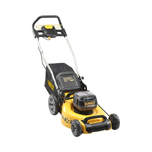 2x 18V XR Grasmaaier 2x 5.0Ah accu en lader