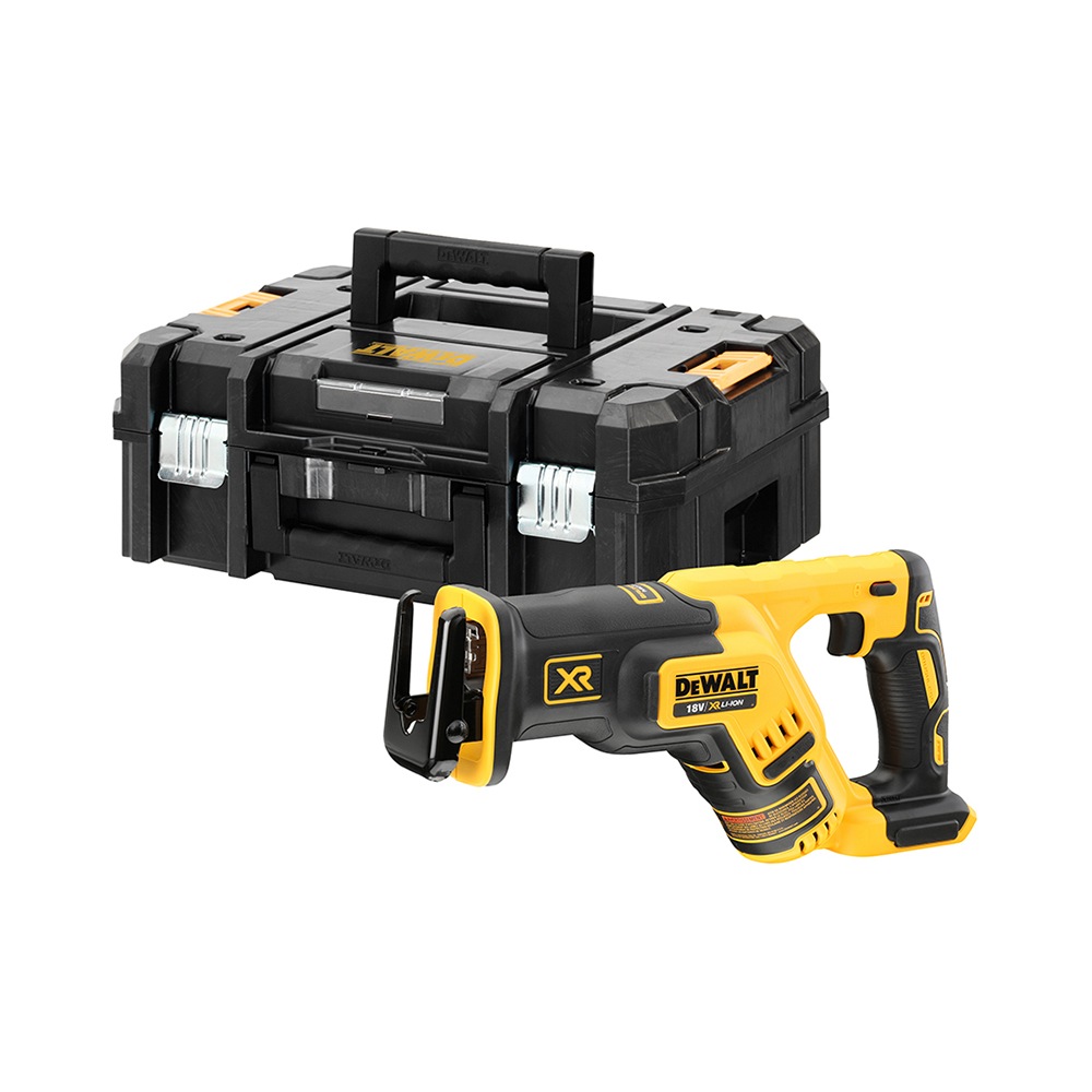 18V XR Brushless Compacte Reciprozaag - body in TSTAK koffer