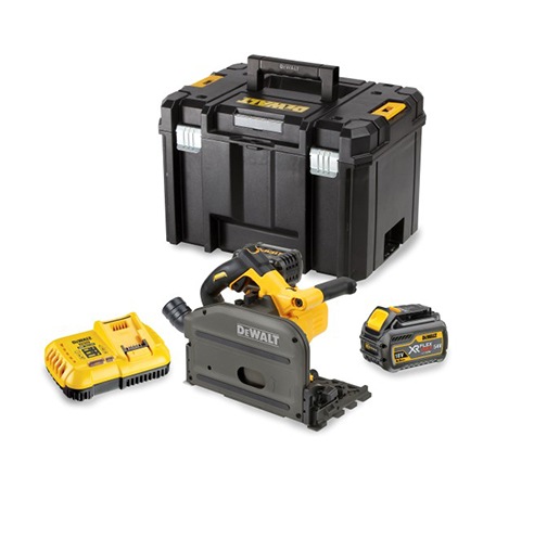 54V XR FLEXVOLT 165mm Invalzaag - 2x 6,0Ah accu en snellader