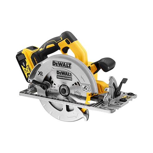 18V XR Brushless 184mm Cirkelzaag (compatibel met geleidingsrail) 2x 5.0Ah in TSTAK koffer