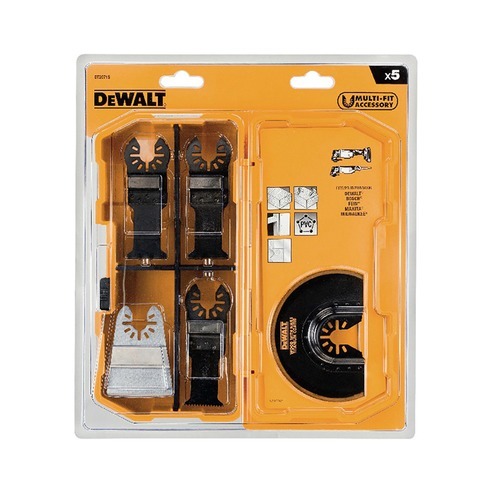 5 -delig Multitool zaagblad accessoire set