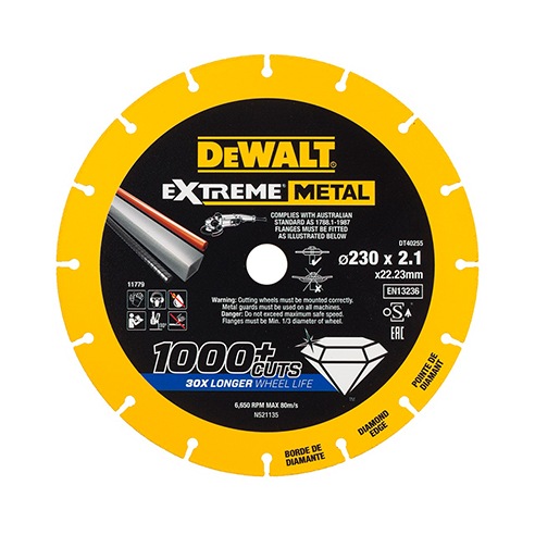 EXTREME METAL doorslijpschijf metaal 230x22.23x2.1mm